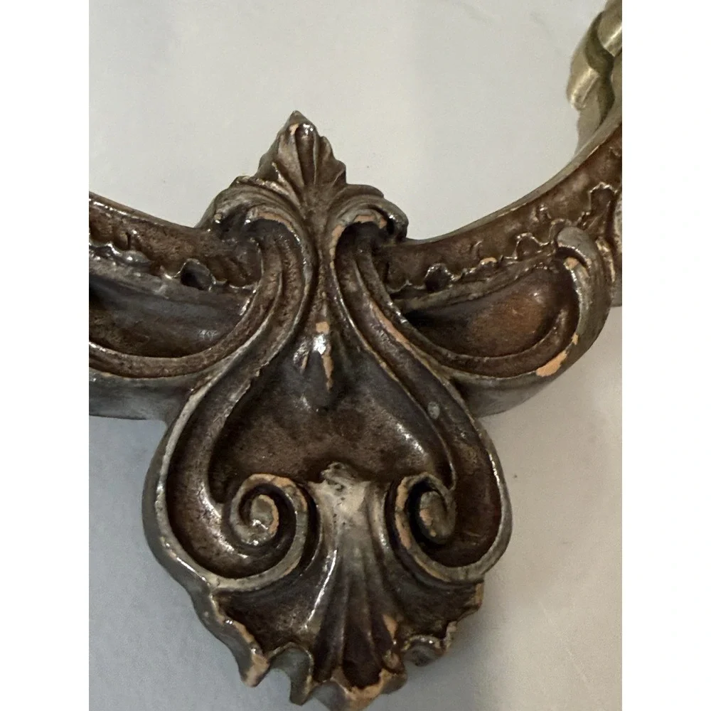 Vintage Ornate Gold Wall Mirror Durwood Wall mount Decor
